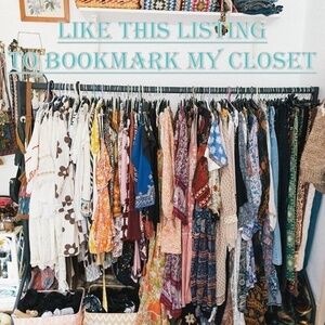 Closet Bookmark Boho Fun Trendy Classic Eclectic Finds
